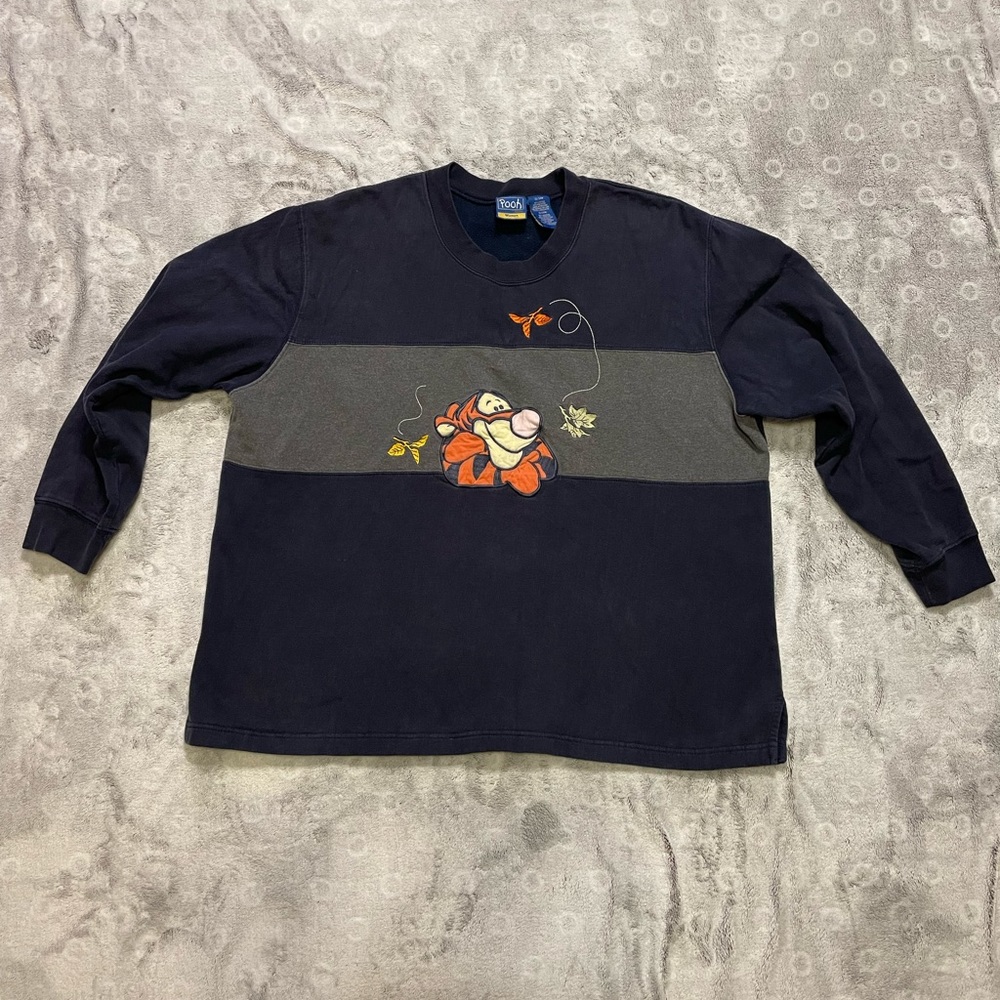 Women’s Disney Tigger Sweatshirt Jerry Leigh Entertainment Apparel  Sz 22/24W